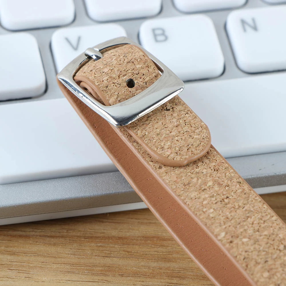 Etiqueta de equipaje corcho