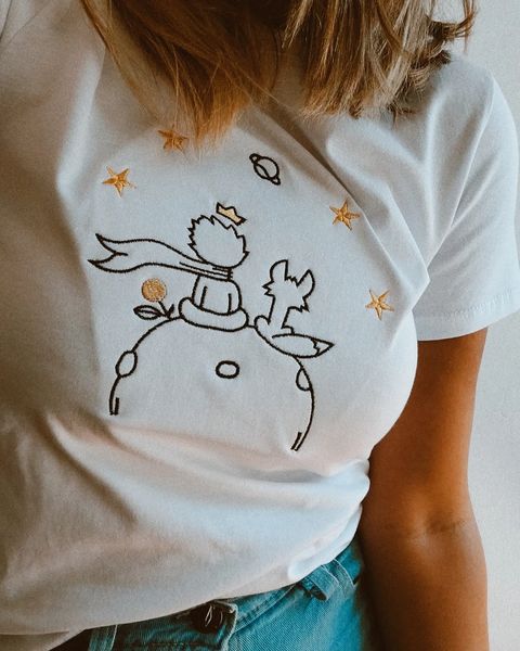 Camiseta principito y zorro