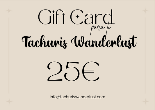 Gift Card Tachuris Wanderlust