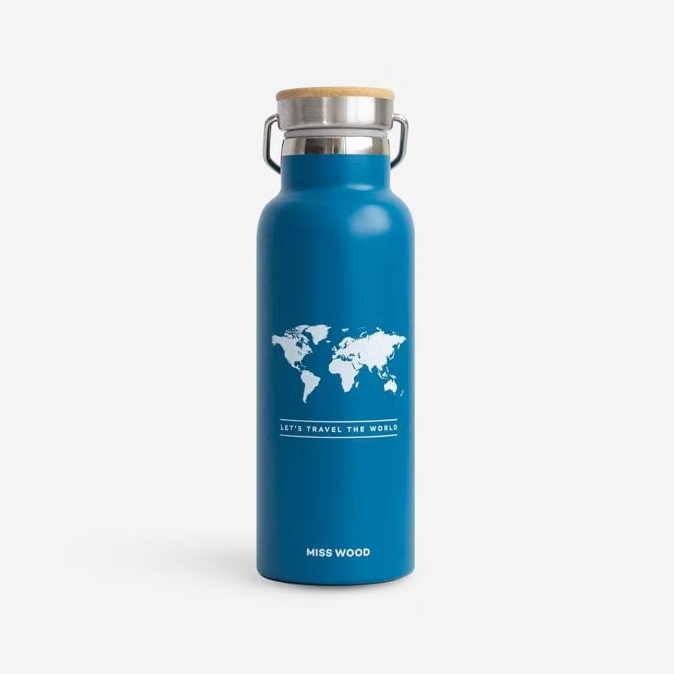 Botella de acero inoxidable